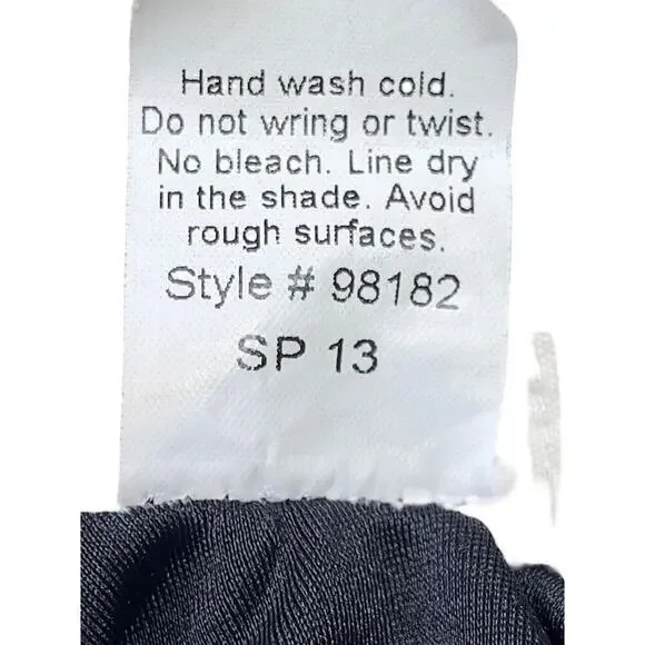 Madewell Polka Dot One Piece Open Back Swimsuit Retro Pin Up Resort - Size 2 - Picture 10 of 11